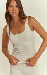 Ash Grey Super Soft Padded Vest