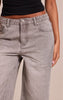 Tall Grey Wide Leg Jeans