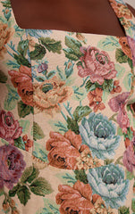 Plus Stone Floral Twill Bodycon Dress