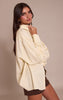 Cream Tencel Oversized Shirt
