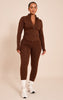 Shape Chocolate Sculpt Wrap V Front Leggings