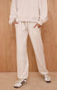 PLT Cream Interlock Cuff Sweatpants