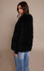 Black Mongolian Faux Fur Vest