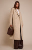 Oat Belted Oversized Wool Look Coat