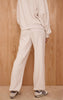PLT Cream Interlock Cuff Sweatpants