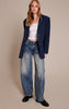 Navy Oversized Blazer