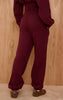 PLT Wine Tab Drawcord Cuff Sweatpants