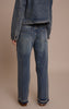 Vintage Released Hem Straight Leg Jeans