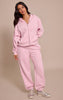 Petite Baby Pink Zip Through Hoodie