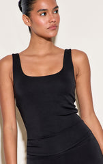 Black Super Soft Padded Vest