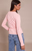 Pink Pilates Wrap Knitted Cardigan