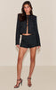 Black Sequin Boucle Jacket