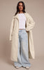Petite Cream Tie Waist Maxi Trench Coat