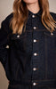 Raw Indigo Oversized Classic Denim Jacket