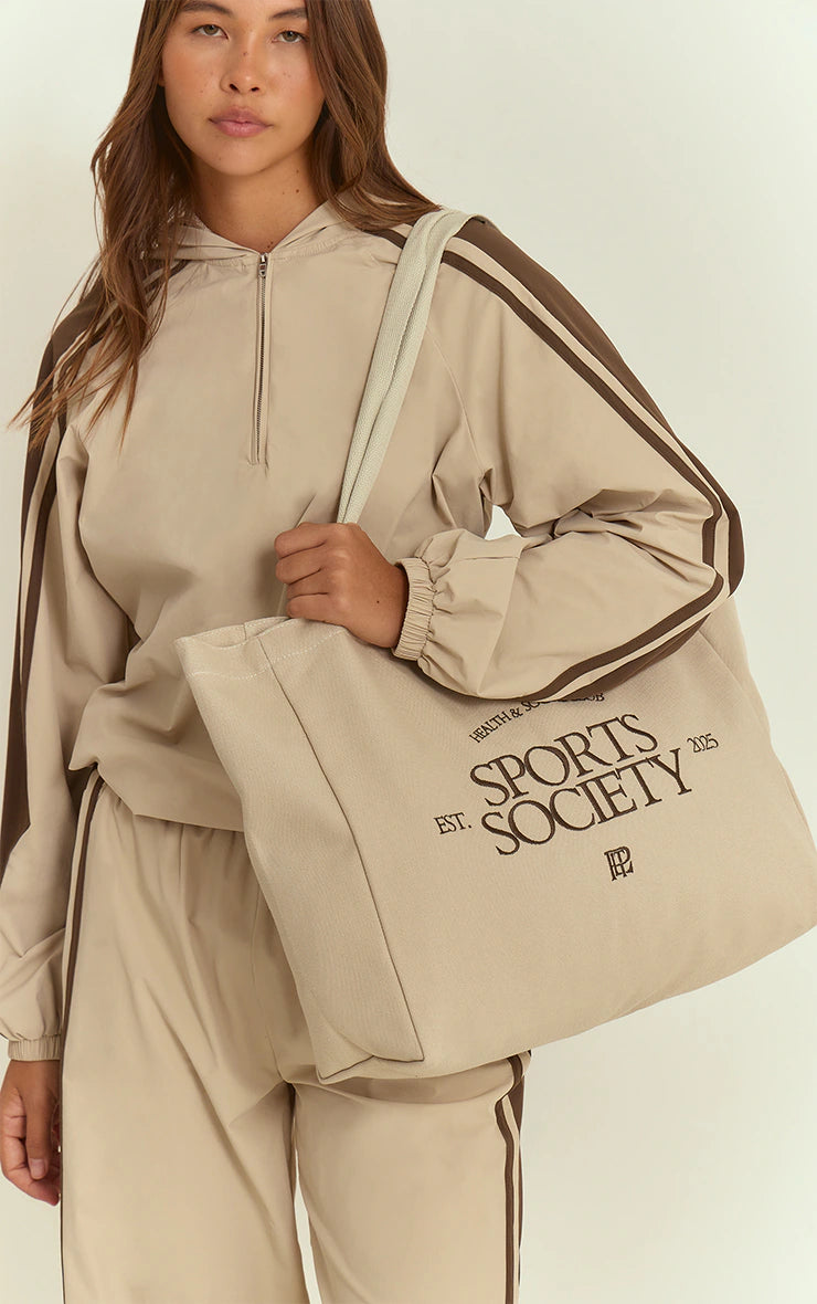 Natural Sports Society Canvas Tote Bag