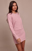 Pink Compact Knit Skirt