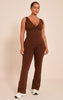 Shape Chocolate Sculpt Wrap V Front Wide Leg Pants