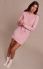 Pink Compact Knit Skirt