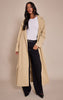 Tall Stone Tie Waist Trench Coat