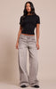 Tall Grey Wide Leg Jeans