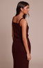 Brown Knitted Cami Top