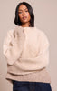 Tall Cream Ombre Crew Neck Knitted Sweater