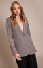 Grey Oversized Longline Blazer